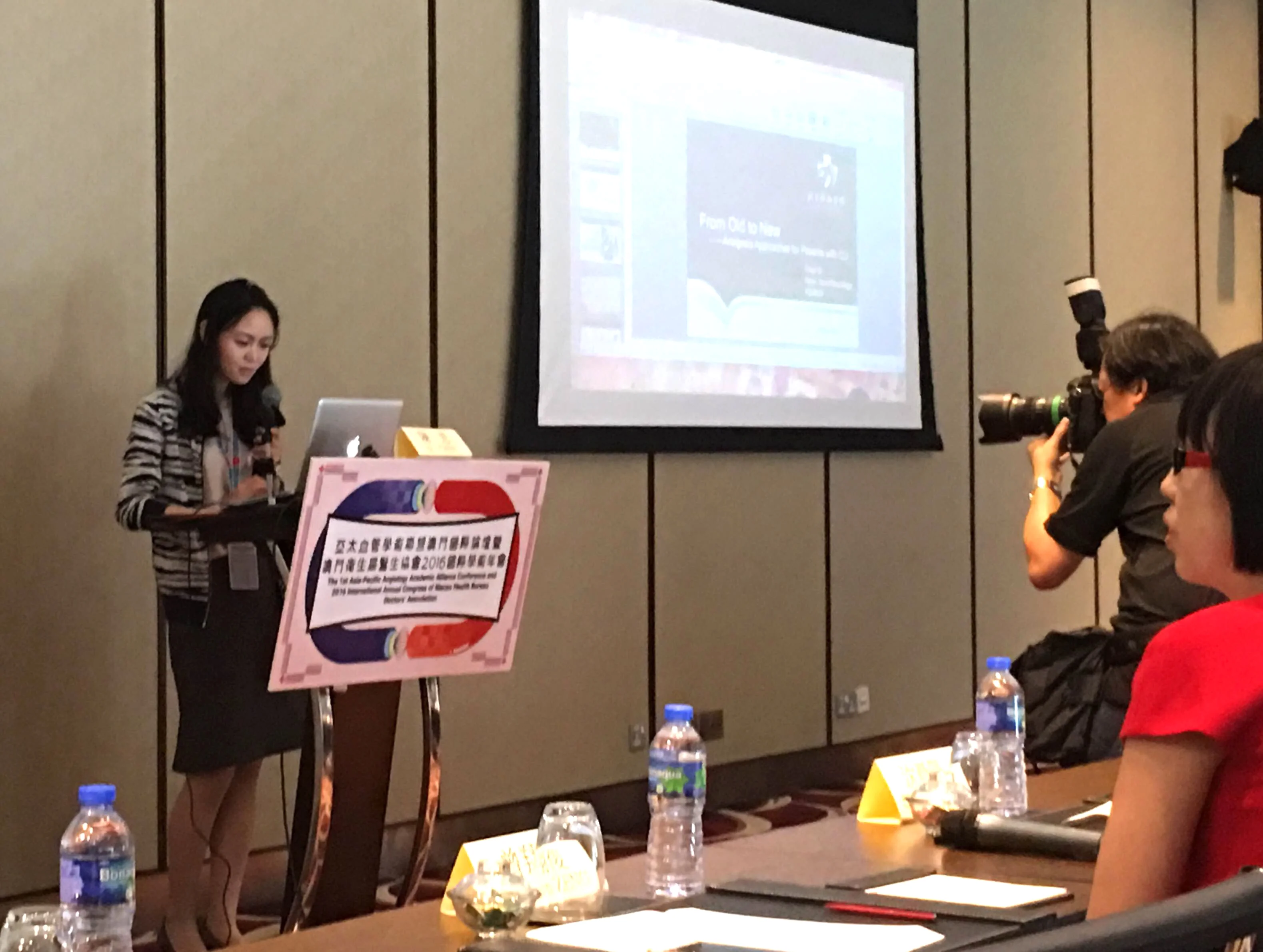 北京協和醫院的麻醉科醫師,使用 Keynote 製作簡報投影片。